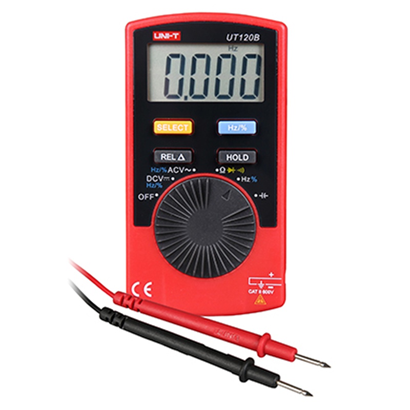 Multimetru Digital Uni-T UT120B, Temperatura 1000°C, Frecventa 10MHz, Capacitate, Tensiune DC/AC 600V, Continuitate [4]