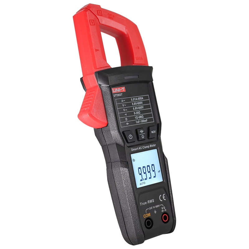 Clampmetru Digital Uni-T UT219DS, 600A AC, True RMS, Autoscalare, Temperatura, CAT III 600V, IP54, Iluminare [3]