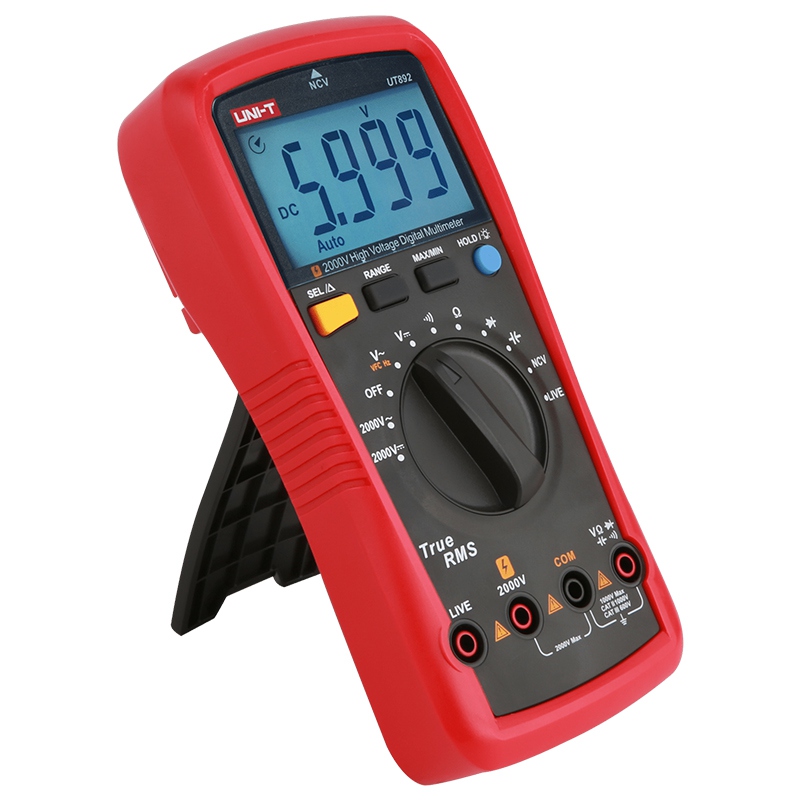 Multimetru Digital Uni-T UT892, True RMS, Autoscalare, NCV, Frecventa, Capacitate, CAT III 1000V, Iluminare [5]