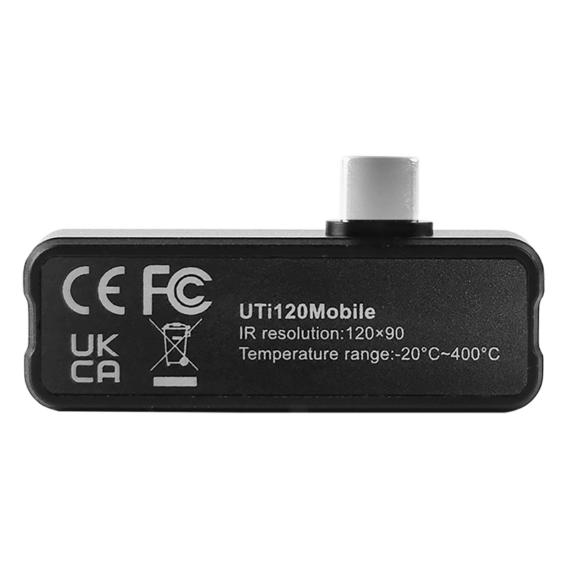 Camera Termoviziune Uni-T UTI120MOBILE, Atasabila Smartphone, 120x90px, -20°C pana la 450°C [3]