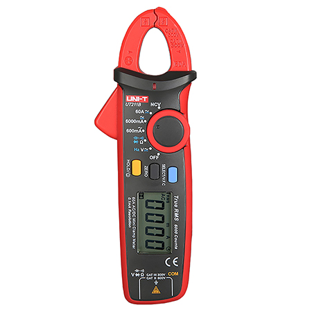 Clampmetre - Clampmetru Digital Uni-T UT211B, True RMS, Autoscalare, 200A AC/DC, Tensiune DC/AC, Rezistenta, Compact