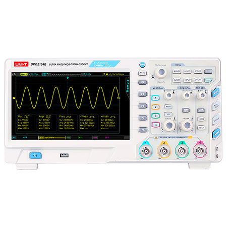 Osciloscoape - Osciloscop Digital Uni-T UPO2102, 2 Canale, 100MHz, Ultra Phosphor, 1GSa/s, USB
