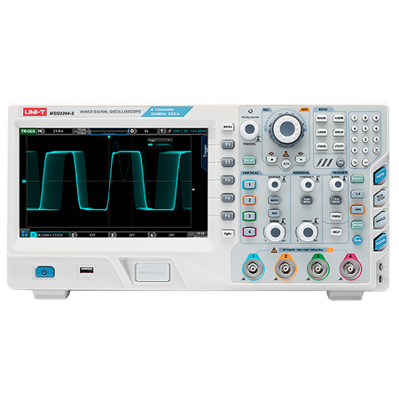Osciloscoape - Osciloscop Digital Uni-T MSO2102, 2 Canale, 100MHz, Mixed Signal, 1GSa/s, USB