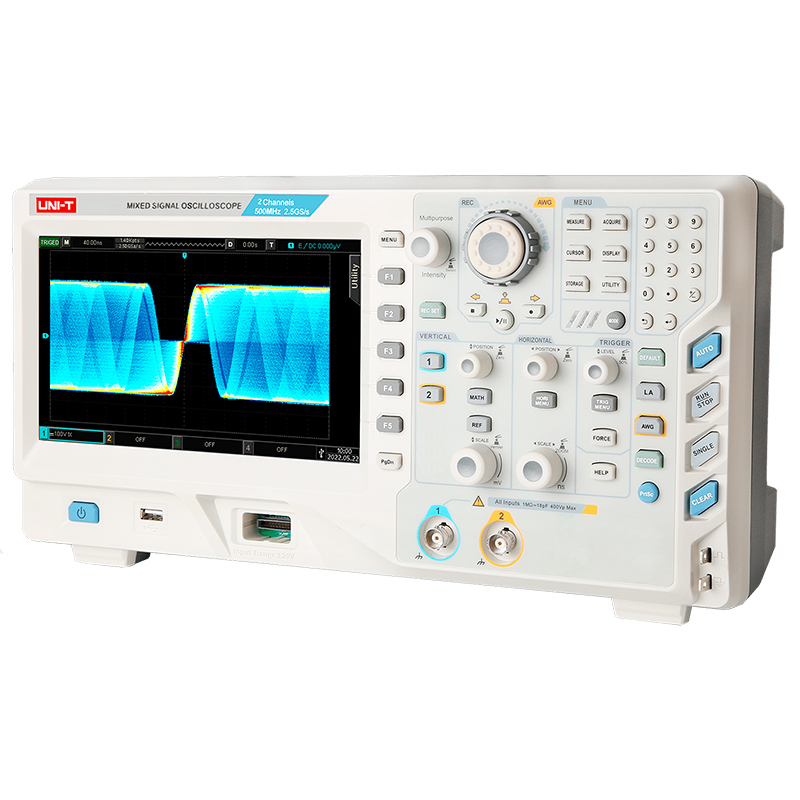 Osciloscop Digital Uni-T UPO3352E, 4 Canale, 350MHz, 2.5GSa/s, Ultra Phosphor, USB [2]
