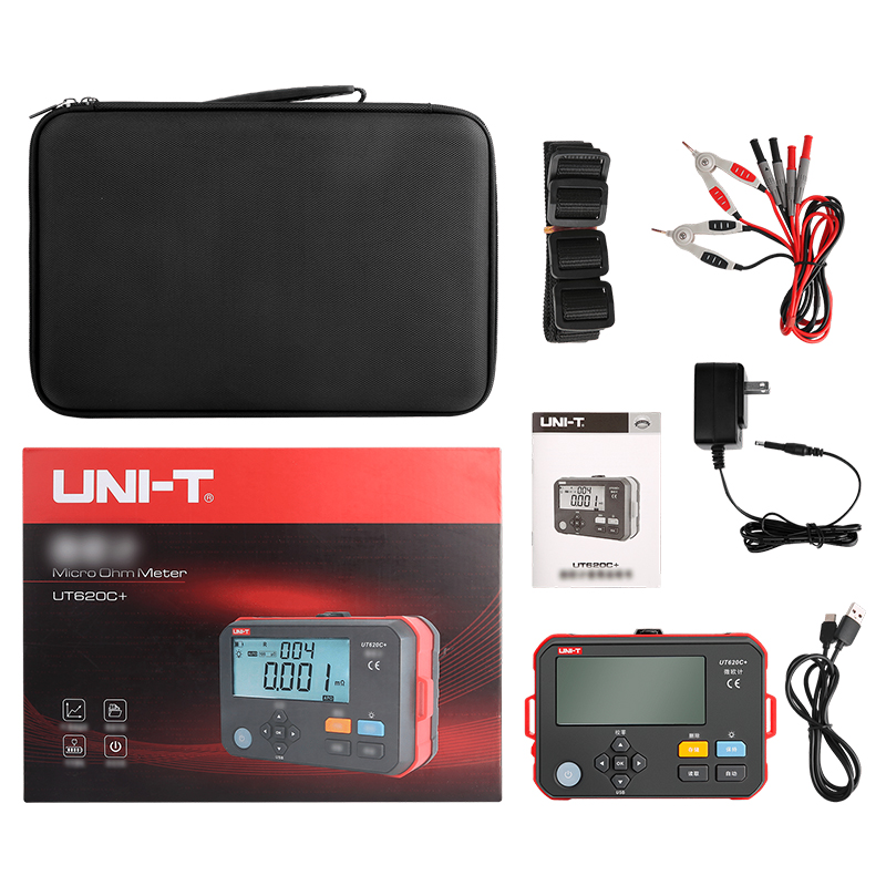 Multimetru Digital Uni-T UT620C, USB, LCR, Inductanta, Capacitate, Rezistenta, Frecventa, Afisaj Iluminat [8]