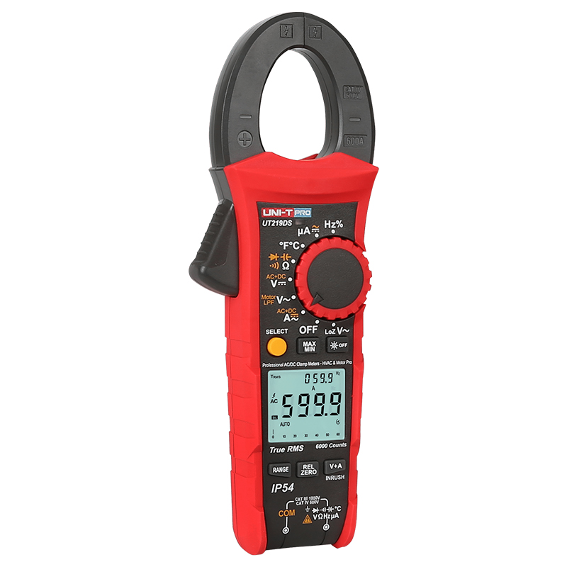 Multimetru Digital Uni-T UT219DS, True RMS, Temperatura 1000°C, CAT III 600V, IP54, Autoscalare, Frecventa [3]