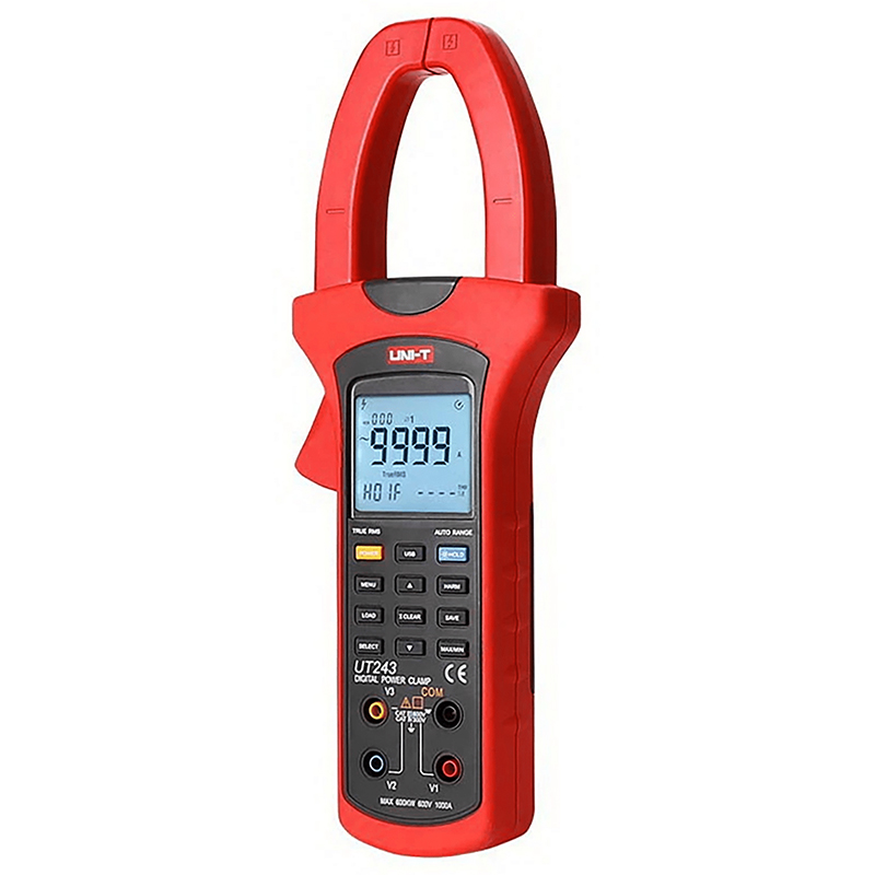 Multimetru Digital Uni-T UT243, True RMS, USB, Tip Furca, Curent AC/DC 60A, NCV, Autoscalare, Iluminare [2]