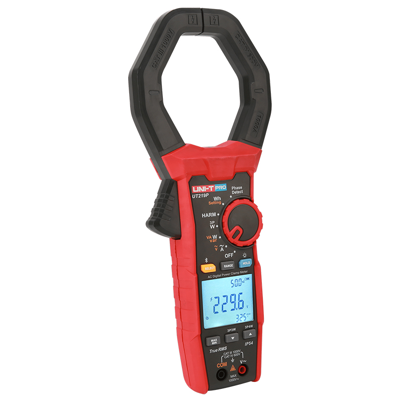Clampmetru Digital Uni-T UT219P, True RMS, Frecventa 10MHz, 600A AC, IP54, LoZ, CAT III 600V, Autoscalare [3]