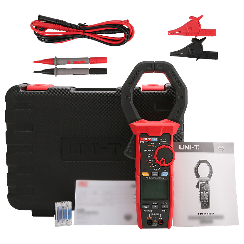 Clampmetru Digital Uni-T UT219P, True RMS, Frecventa 10MHz, 600A AC, IP54, LoZ, CAT III 600V, Autoscalare [6]