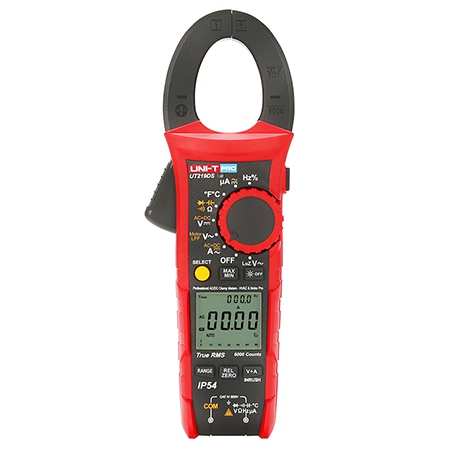 Clampmetre - Clampmetru Digital Uni-T UT219DS, True RMS, Temperatura 1000°C, 600A AC, IP54, CAT III 600V, Autoscalare