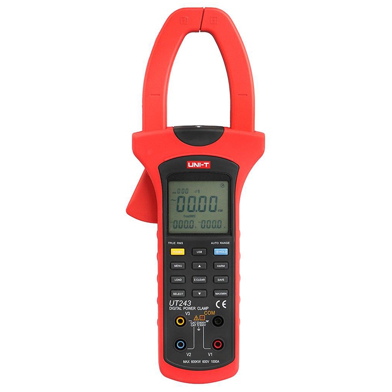 Clampmetru Digital Uni-T UT243, True RMS, USB, Tip Furca, Curent AC/DC 60A, NCV, Autoscalare, Iluminare [1]