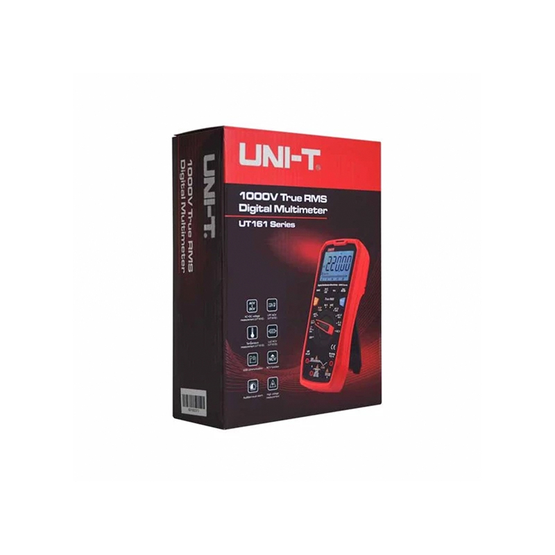 Multimetru Digital Uni-T UT161B, True RMS, USB, CAT III 1000V, Autoscalare, Frecventa, Capacitate, Iluminare [6]