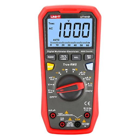 Multimetre Portabile - Multimetru Digital Uni-T UT161B, True RMS, USB, CAT III 1000V, Autoscalare, Frecventa, Capacitate, Iluminare