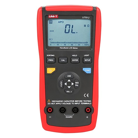 Multimetre Portabile - Multimetru Digital Uni-T UT612, USB, LCR, Inductanta, Capacitate, Rezistenta, Frecventa ESR, Autoscalare
