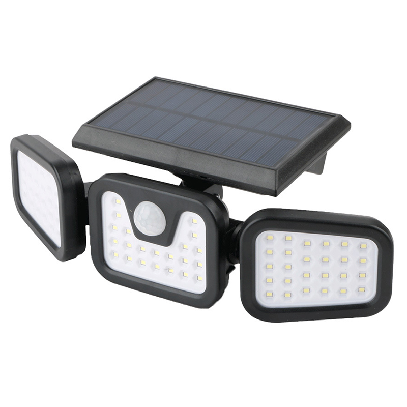 Iluminat solar - Lampa LED solara 8W 600lm 6000K cu senzor de miscare PIR IP65