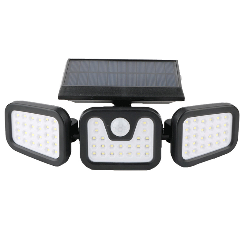 Lampa LED solara 8W 600lm 6000K cu senzor de miscare PIR IP65 [1]