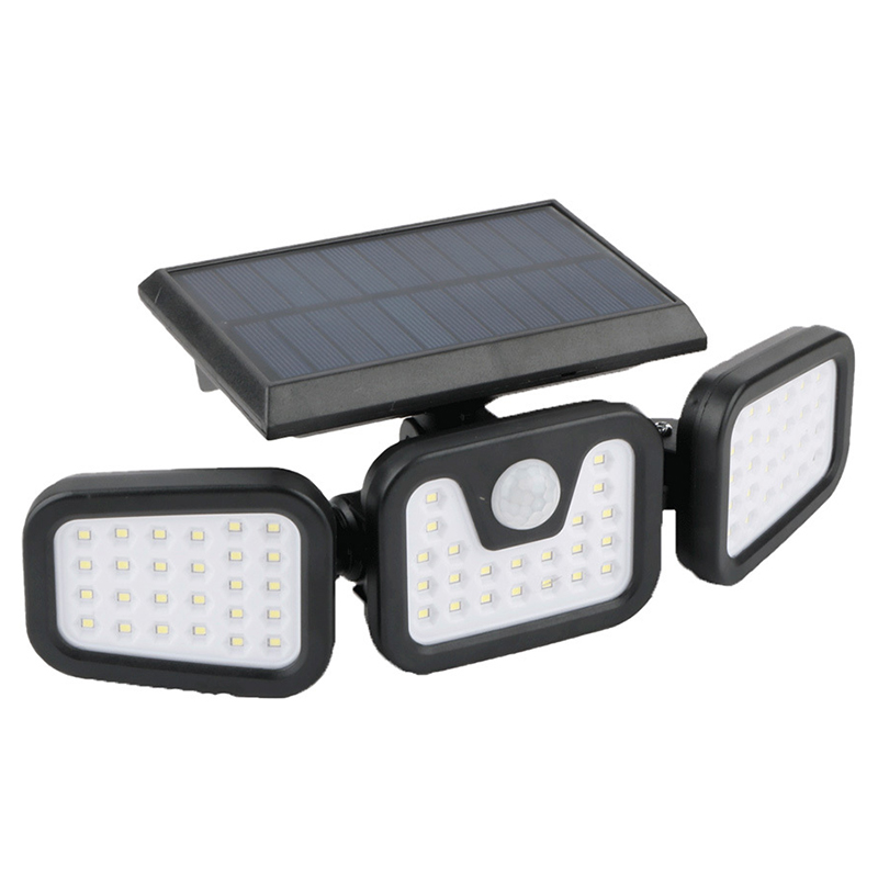 Lampa LED solara 8W 600lm 6000K cu senzor de miscare PIR IP65 [2]