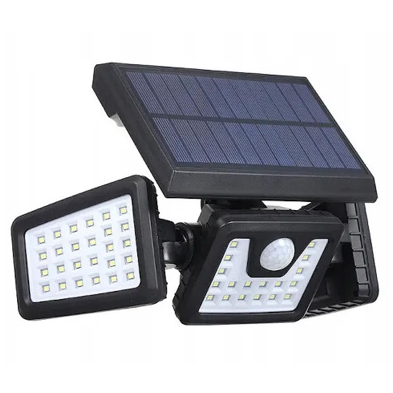 Lampa LED solara 8W 600lm 6000K cu senzor de miscare PIR IP65 [3]