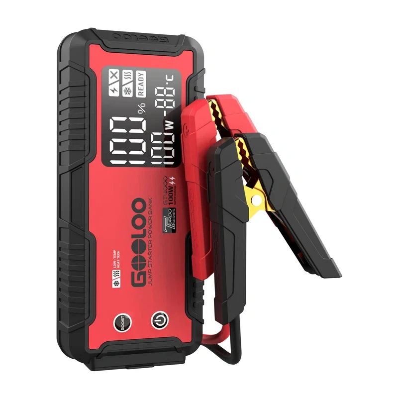 Booster auto GOOLOO GT4000, 4000 A, 74 Wh, cu încărcare rapidă USB-C 100 W [3]
