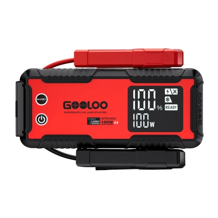 Booster auto GOOLOO GT6000, 6000 A, 27.000 mAh, cu încărcare rapidă 100 W [1]
