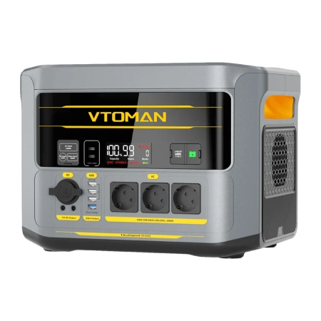 Statii de alimentare VTOMAN - Statie de incarcare portabila VTOMAN FlashSpeed2400, 2400W 1408Wh
