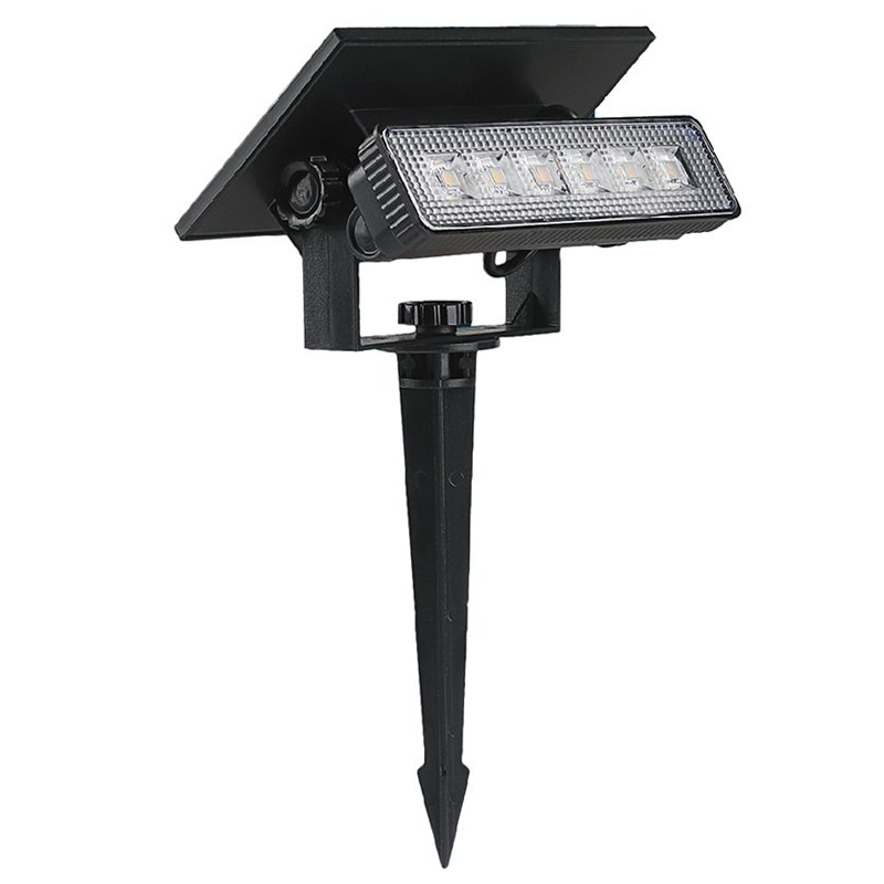 Iluminat solar - Lampa LED solara 0.9W 3000K 2 in 1 cu montaj pe perete si tarus pentru gradina IP65