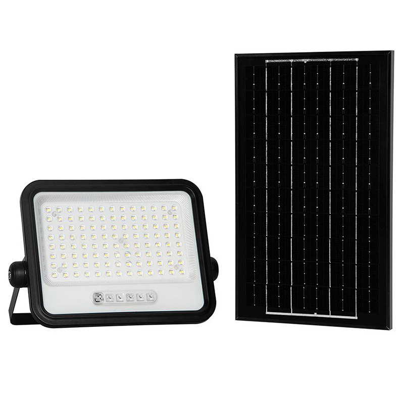 Iluminat solar - Proiector LED solar 200W exterior 7 in 1 dimabil IP65 cu telecomanda
