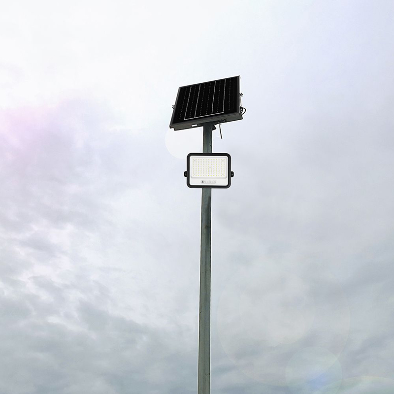 Proiector LED solar 200W exterior 7 in 1 dimabil IP65 cu telecomanda [14]