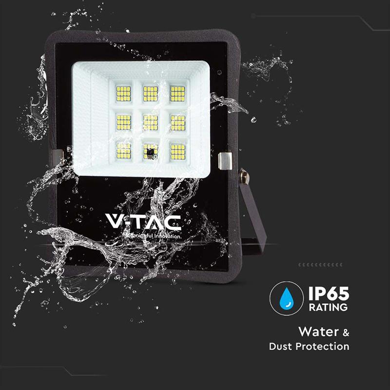 Proiector LED solar 6W 6400K IP65 pentru exterior cu panou solar [5]
