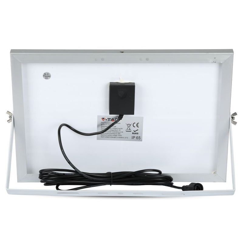 Proiector LED solar 12W 6000K IP65 pentru exterior cu panou solar [8]