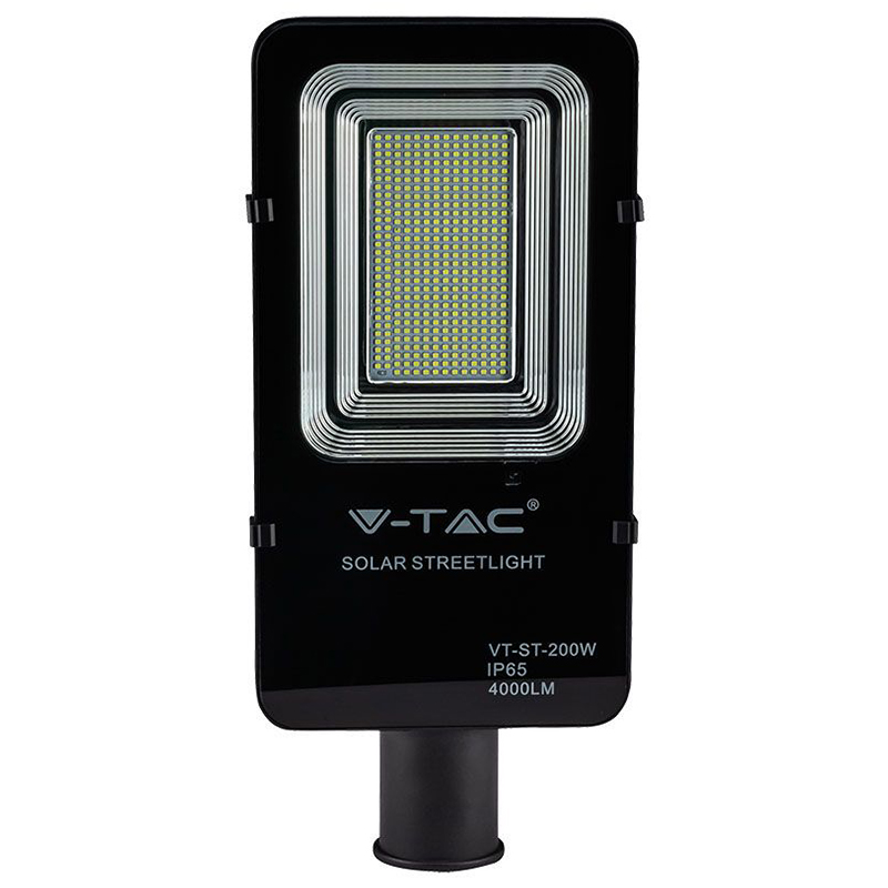 Corp iluminat stradal LED solar 50W 6000K IP65 cu telecomanda si senzor inteligent [1]