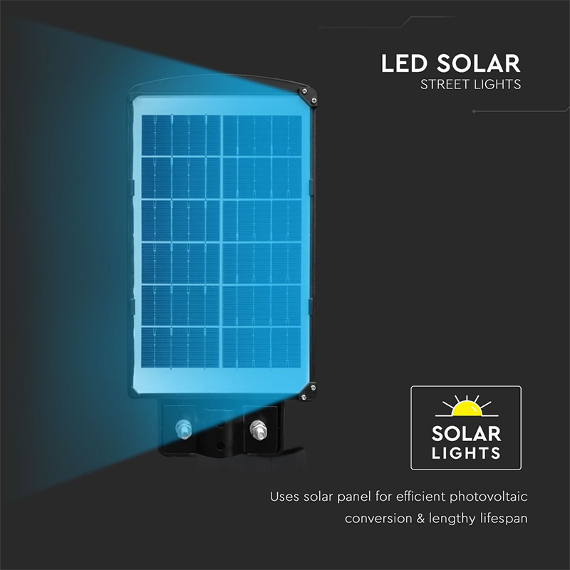 Corp iluminat stradal solar LED 6W 6400K IP65 pentru exterior, Alb rece [5]