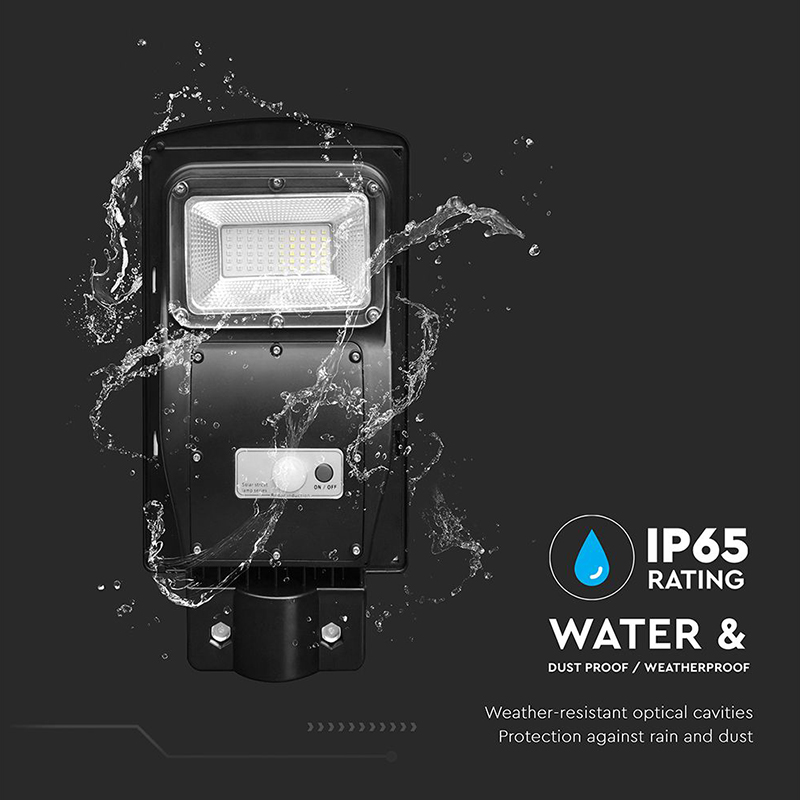 Corp iluminat stradal solar LED 6W 6400K IP65 pentru exterior, Alb rece [8]