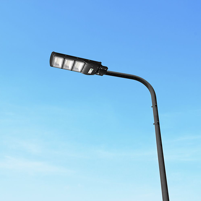 Corp iluminat stradal solar LED 12W 6400K IP65 pentru exterior, Alb rece [12]