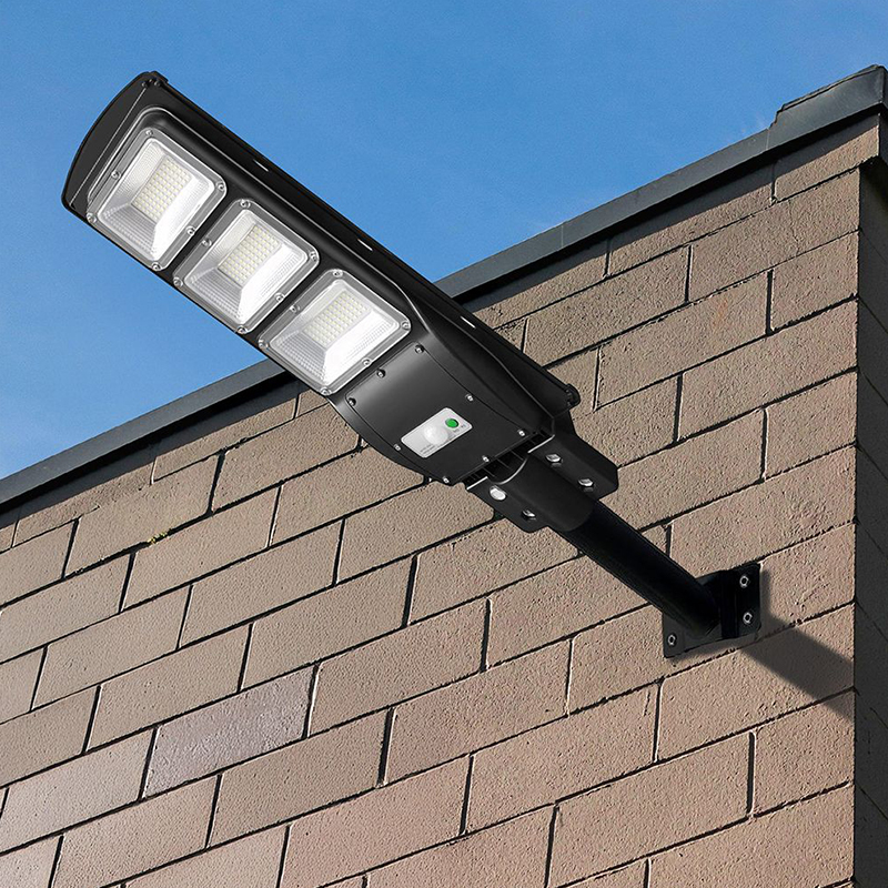 Corp iluminat stradal solar LED 12W 6400K IP65 pentru exterior, Alb rece [13]