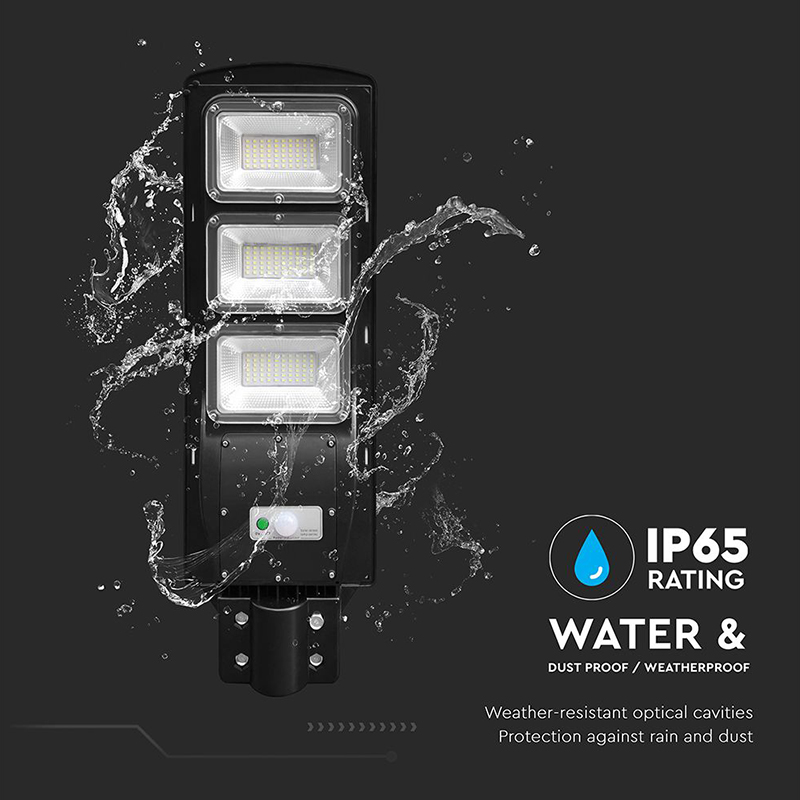 Corp iluminat stradal solar LED 12W 6400K IP65 pentru exterior, Alb rece [8]