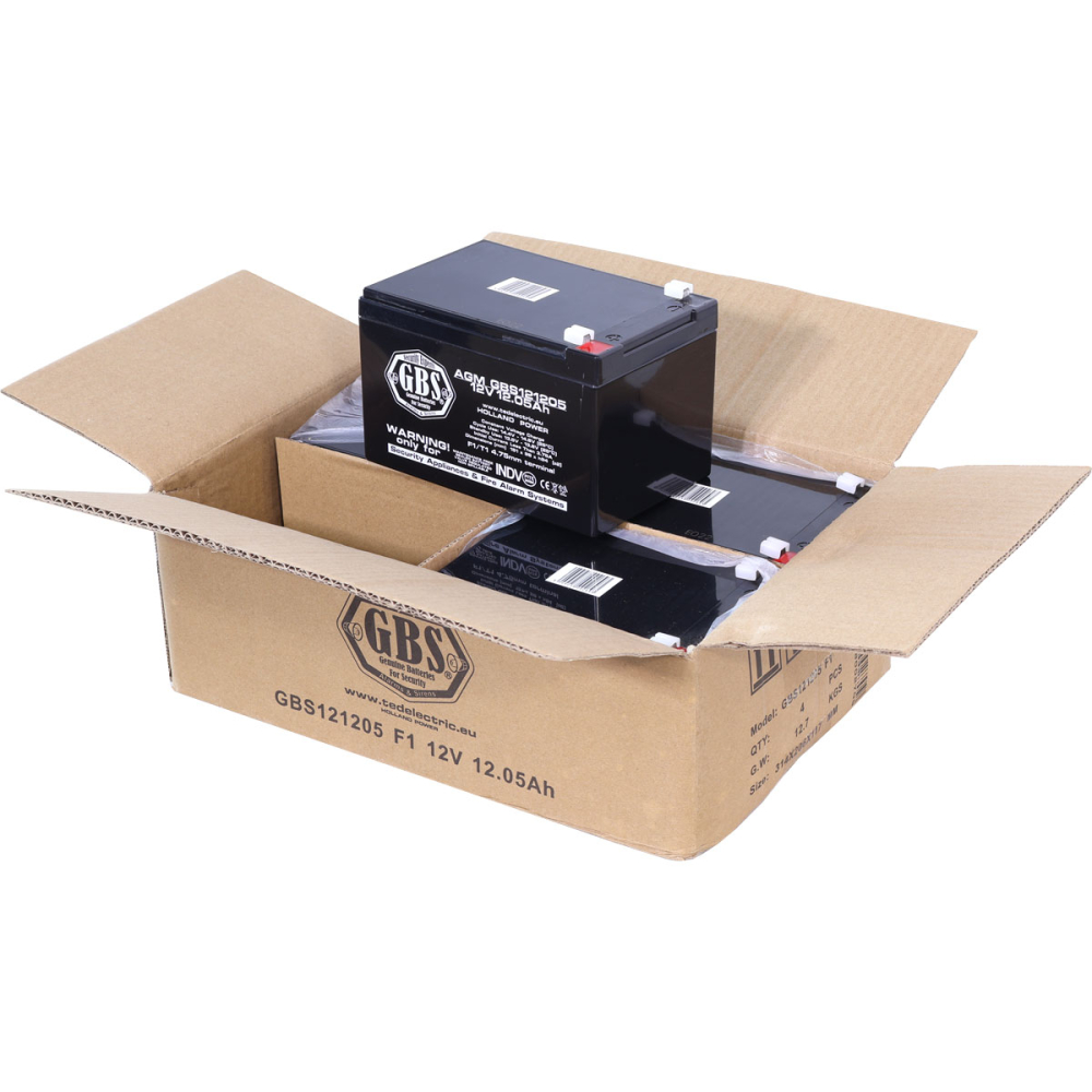 Acumulator 12V Sisteme Alarma, Dimensiuni 151 x 98 x 95 mm, Baterie 12V 12.05Ah F1, TED Electric GBS [4]
