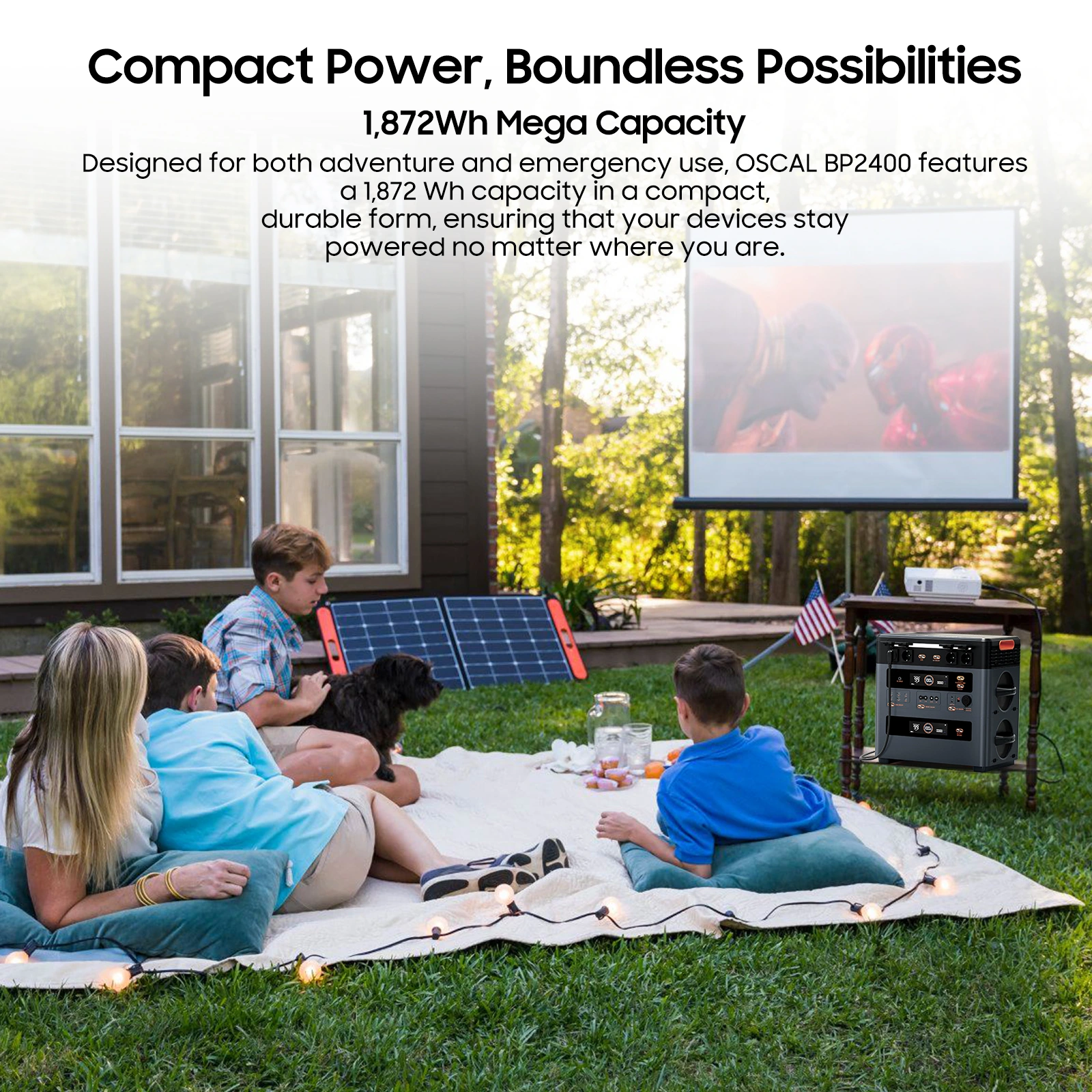 Baterie Blackview Oscal BP2400 Pro 2016Wh LiFePO4 pentru PowerMax 2400 Pro [4]