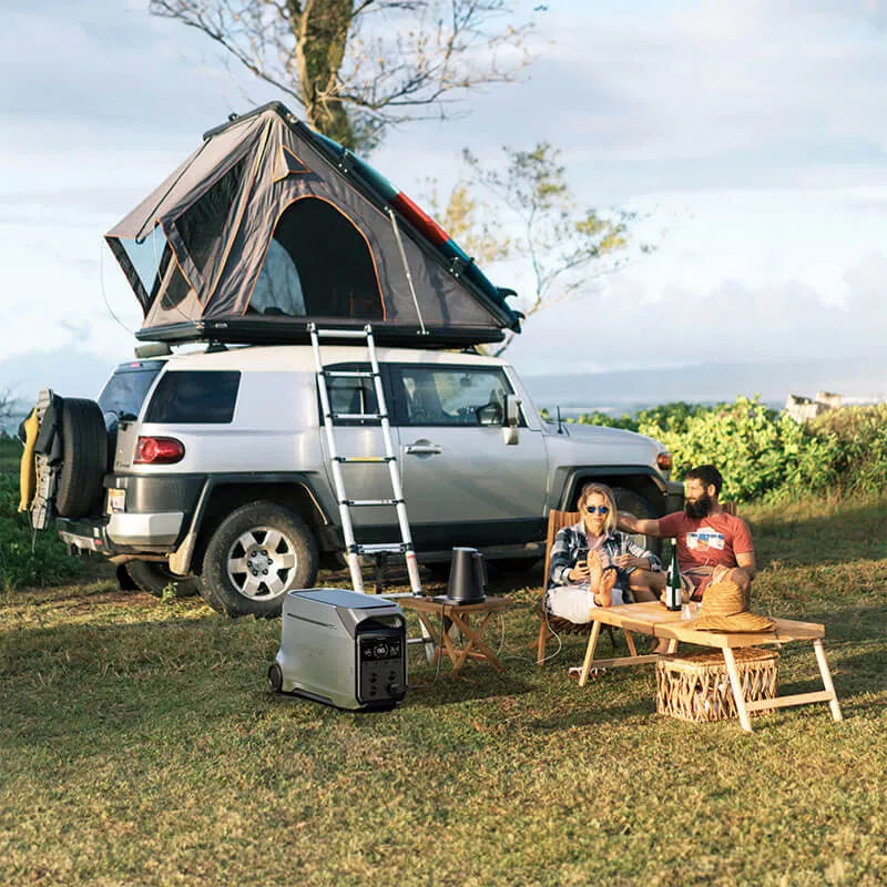 Kit Generator Solar Portabil EcoFlow Delta Pro 3 4000W 8192Wh cu panouri 2 x 400W [17]