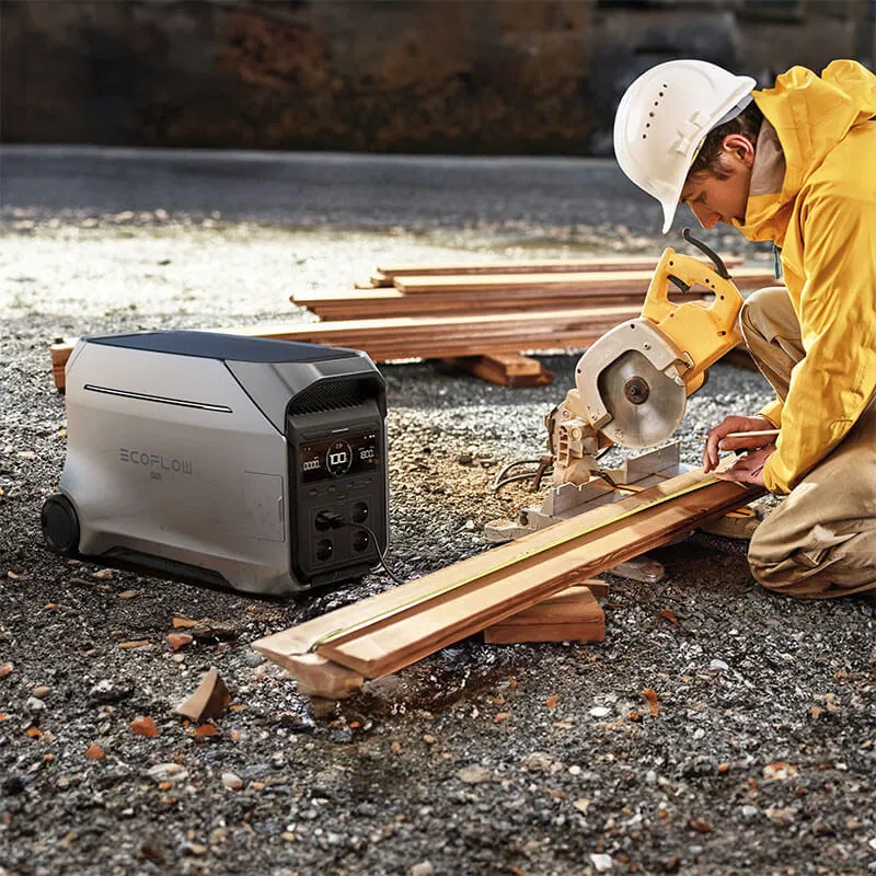 Kit Generator Solar Portabil EcoFlow Delta Pro 3 4000W 4096Wh cu panouri 2 x 400W [21]