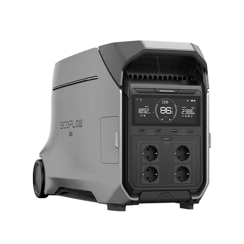 Kit Generator Solar Portabil EcoFlow Delta Pro 3 4000W 4096Wh cu panouri 2 x 400W [6]