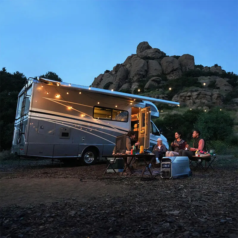 Kit Generator Solar Portabil EcoFlow Delta Pro 3 4000W 8192Wh cu panouri 2 x 400W [23]