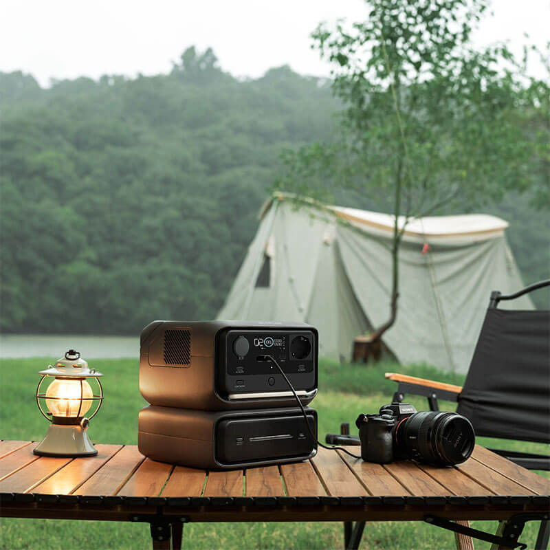 Baterie suplimentara EcoFlow River 3 Plus EB300, 286Wh, Negru [9]