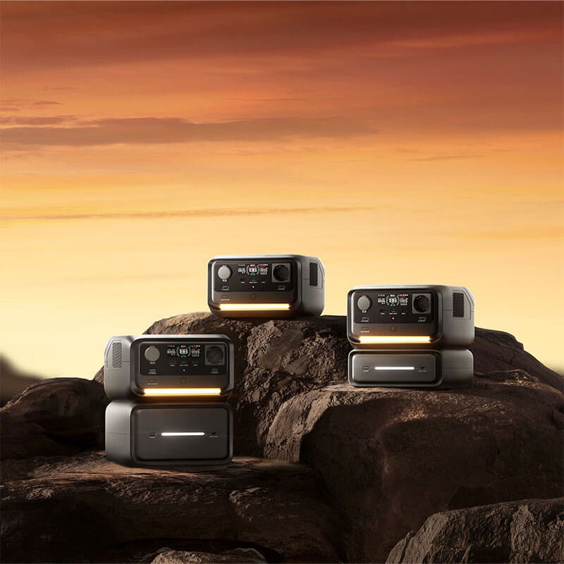 Baterie suplimentara EcoFlow River 3 Plus EB300, 286Wh, Negru [6]