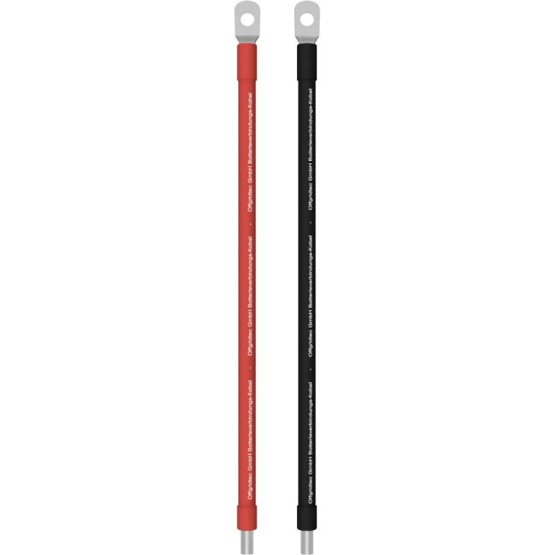 Cablu baterie 1m 25mm² Conexiune terminal M8 la terminal cu surub [2]
