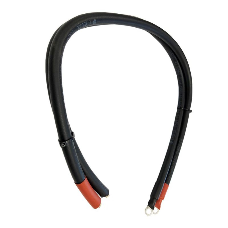 Cablu de conectare baterie 0,6 m, 10 mm² pentru seria de invertoare Victron Phoenix 250VA - 500VA pentru terminal baterie M6 [3]