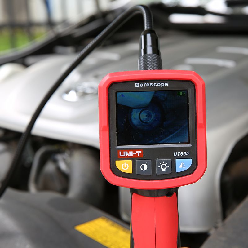 Camera Inspectie Uni-T UT665, Sonda 9mm IP67, Afisaj TFT 2.4 inch, 4 LED, Rotatie Imagine [5]