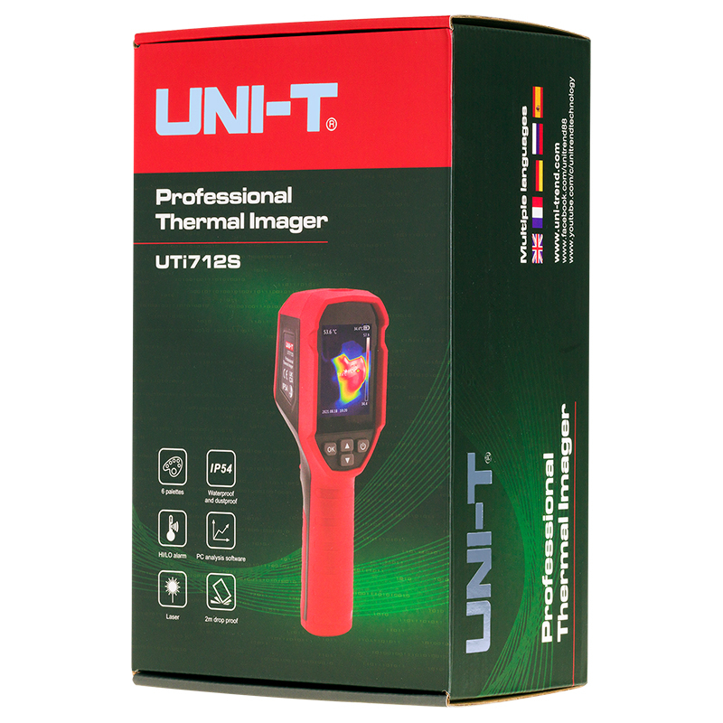 Camera Termoviziune Uni-T UTI712S, 320x240px, -20°C pana la 650°C, USB, Wi-Fi, Profesionala [8]