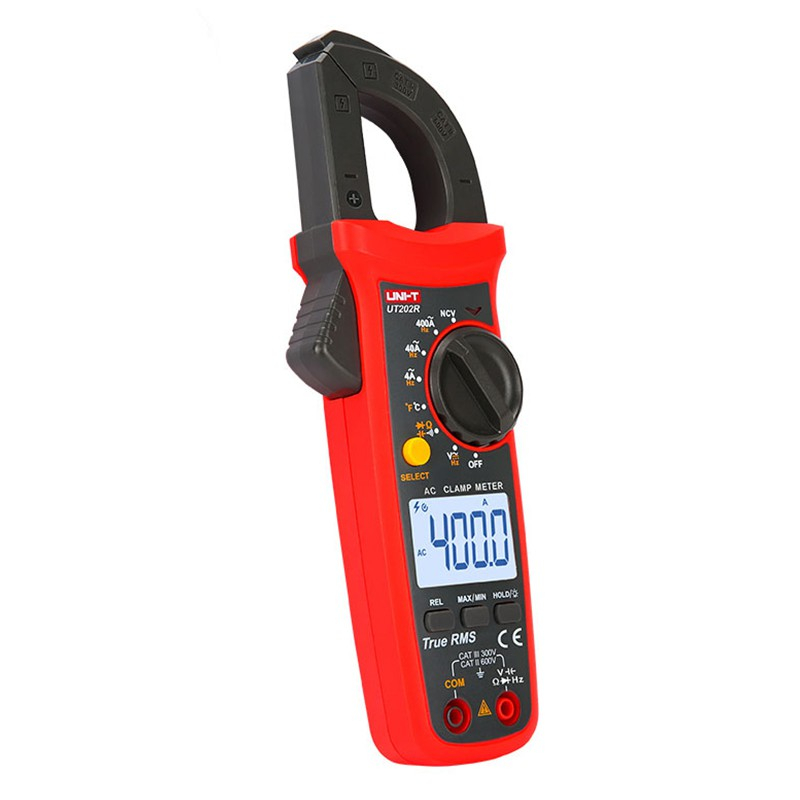 Clampmetru Digital Uni-T UT202R, True RMS, Temperatura 1000°C, 600A AC, NCV, Rezistenta, Frecventa, Iluminare [3]