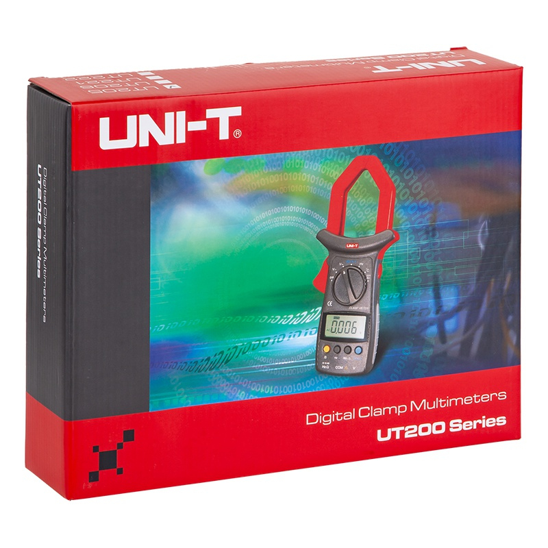 Clampmetru Digital Uni-T UT206, 1000A AC, Temperatura 1000°C, Frecventa 10MHz, Capacitate 100µF [9]